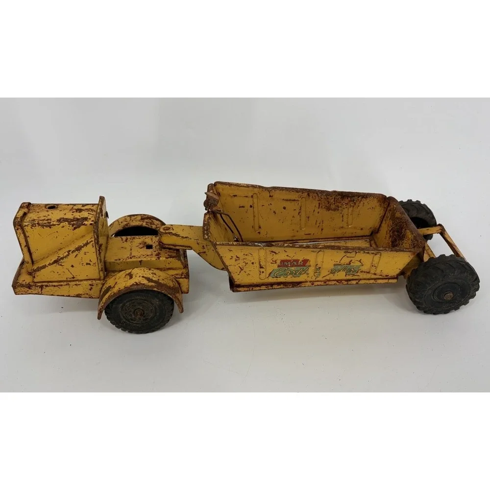 Vintage Marx Pressed Steel Lumar Earth Hauler for Parts Repair Restoration